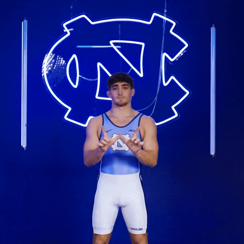 University Of North Carolina Wrestling GIF by UNC Tar Heels