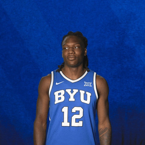 Confused Byu Basketball GIF by BYU Cougars