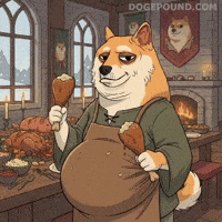 Shiba Inu Eating GIF by Doge Pound