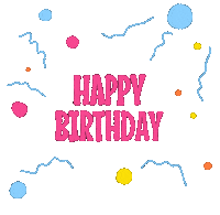 Happy Birthday Bday Sticker by Rima Bhattacharjee