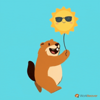 Happy Sunny Day GIF by WorkBeaver