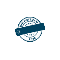 Graduation Celebrating Sticker by Social Media Uni Potsdam