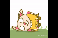 jump rabbit GIF by ShiGai