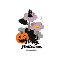 Happy Halloween Sticker by KBSPETS