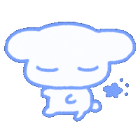 aoiygw sleep 犬 aoinu aoiygw Sticker