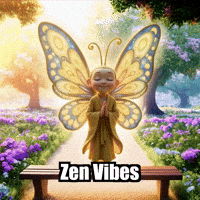 Meditation Zen Vibes GIF by BuddhaFlyJourney