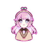 Happy Girl Sticker