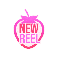 Instagram Strawberry Sticker