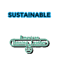 Sustainableleather Sticker by American Tanning and Leather LLC