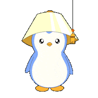 New Year Penguin Sticker by Pudgy Penguins