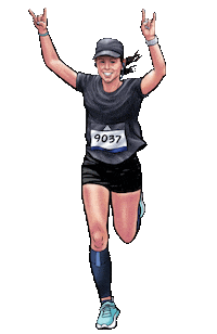 Sport Running Sticker by eBibs