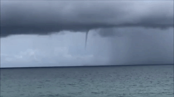 Waterspout Spotted Off Coast of North Carolina's Emerald Isle