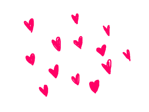 Love You Hearts Sticker by Ziggora