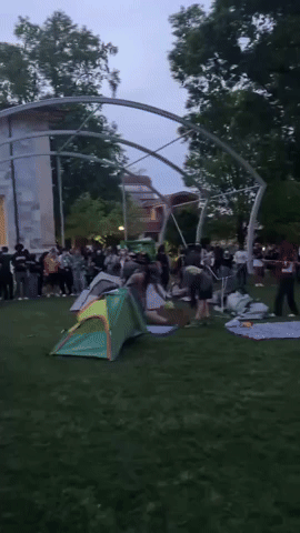 Pro-Palestinian Protest Returns at Atlanta's Emory Campus After 28 Arrested