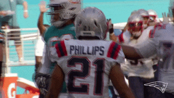 Happy Adrian Phillips GIF by New England Patriots