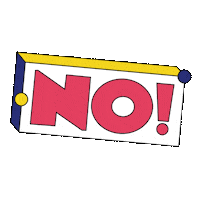 No Sticker by Skena Creative