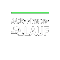 upletics aok firmenlauf upletics do it fast Sticker