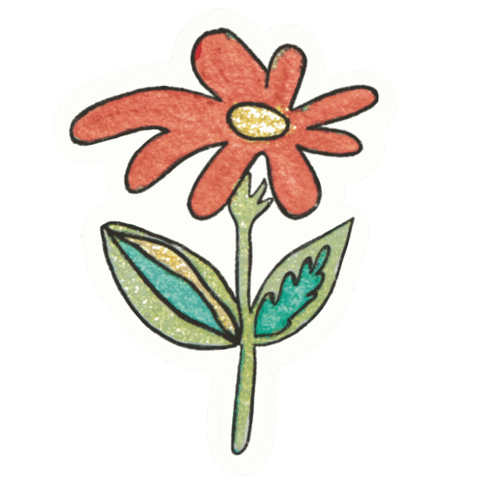 Flower Sticker