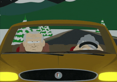 driving GIF by South Park 