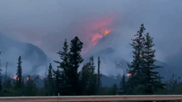 'Now Is Not the Time': Park Officials Ward Off Visitors as Wildfire Burns in Alberta