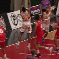 Slam Dunk Basketball GIF by Bristol Flyers