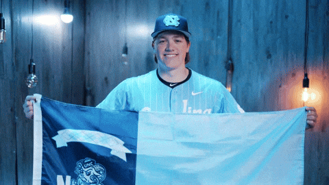 University Of North Carolina Baseball GIF by UNC Tar Heels