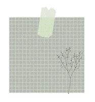Flower Notice Sticker by omamashop
