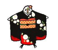 Kimono 着物 Sticker