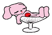 Drunk Pink Sticker