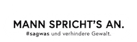 Sozialministerium mann sprichts an sagwas gegengewalt verhinderegewalt Sticker