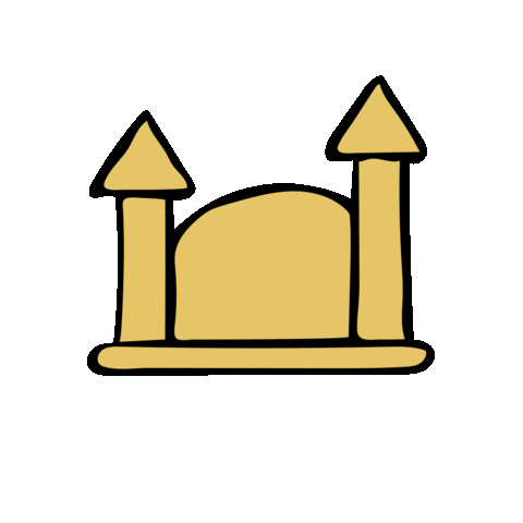 Castle Rdw Sticker by Royaume du Web
