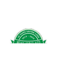 First Aid Birthday Sticker by Kate Ball