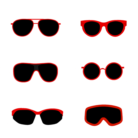 Winter Sports Sunglasses GIF by Stichting Melanoom