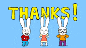 Thank You So Much GIF by Simon Super Rabbit