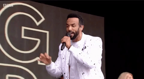craig david GIF by Glastonbury Festival 2017