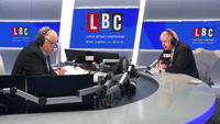 LBC Say Johnson Was Mimicking Radio Presenter After Camera Catches Cut-Throat Gesture