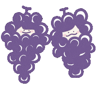 Grape 手書き Sticker