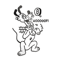 Art Dog Sticker by WOOOOOF.ART