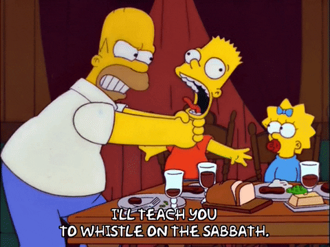 Episode 5 Sabbath GIF by The Simpsons