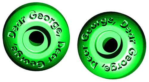 Skate Sticker by Dear George,