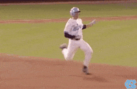 #baseball #slide GIF by UNC Tar Heels
