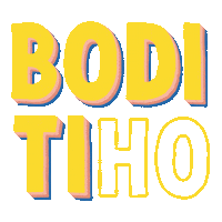 Bodi Ti Sticker by Lepa afna