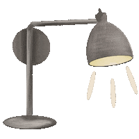 Study Lamp Sticker
