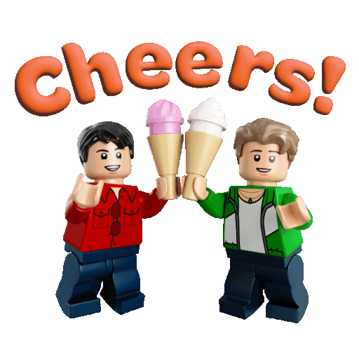 Ice Cream 3D Sticker by LEGO
