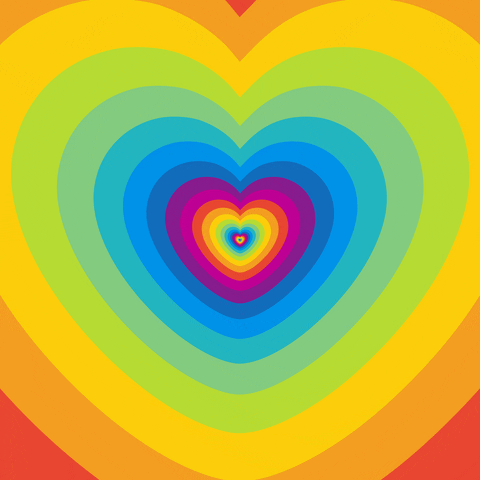 I Love You Hearts GIF by Feliks Tomasz Konczakowski