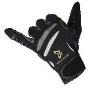 Hang Loose Surfs Up Sticker by bionic gloves