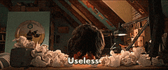 Writers Block Bang Head GIF