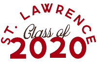 Class Of 2020 Stlawrenceu Sticker by St. Lawrence University