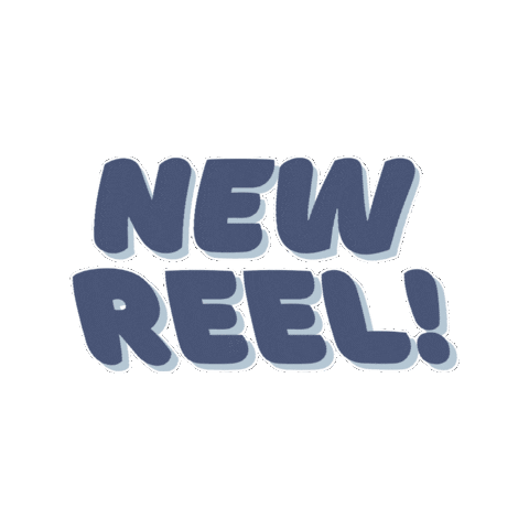 SueStewarts reel new reel check this out watch this Sticker