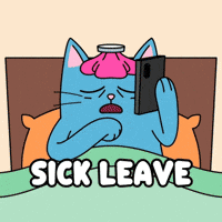 Calling Out Blue Cat GIF